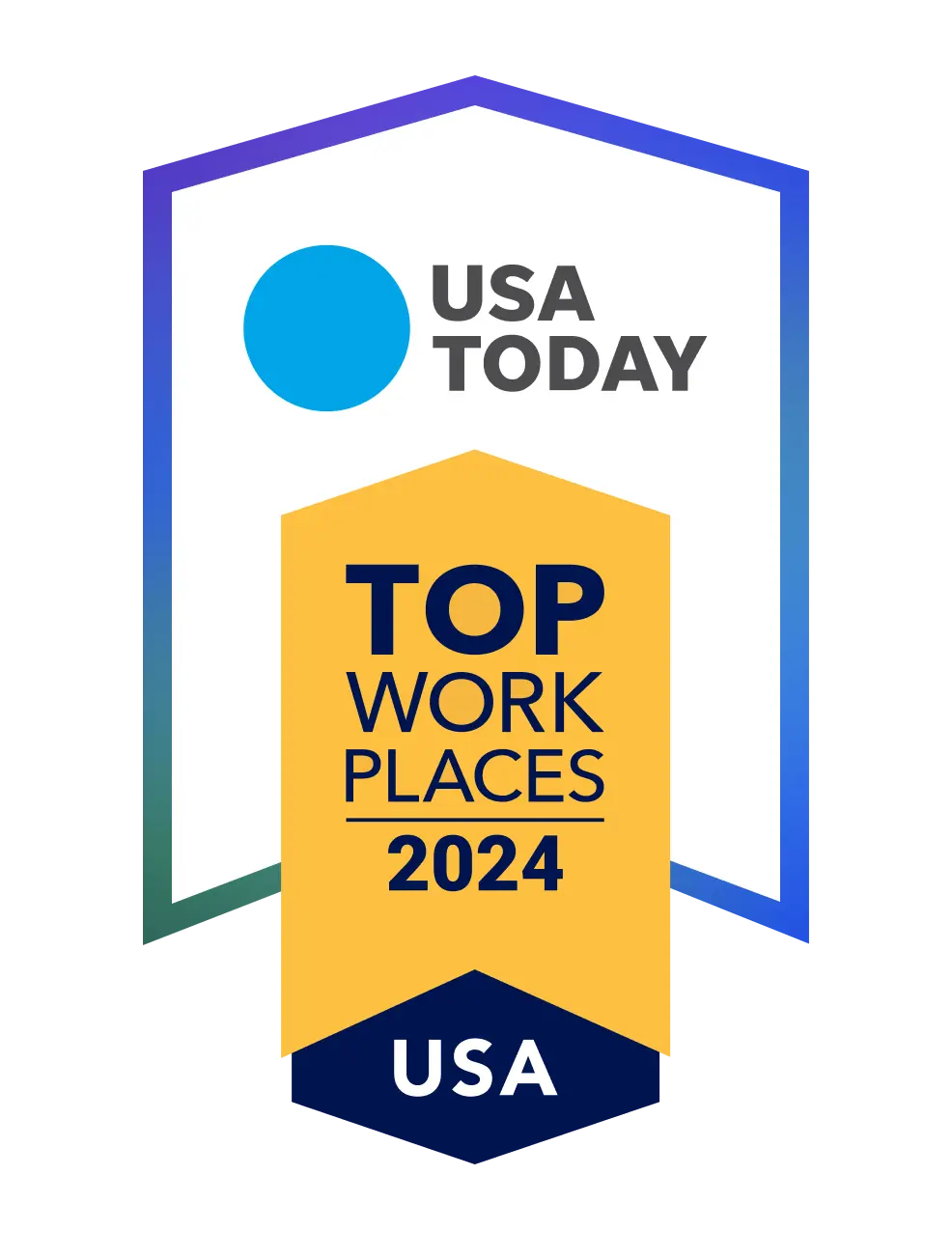 USA Today Top Workplaces Award